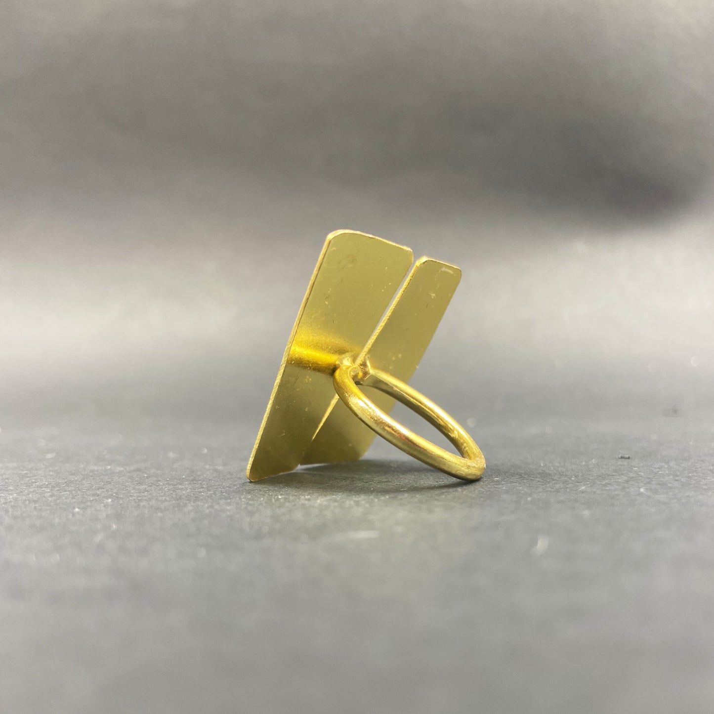 MIRÓ ring bathed in 18kt gold