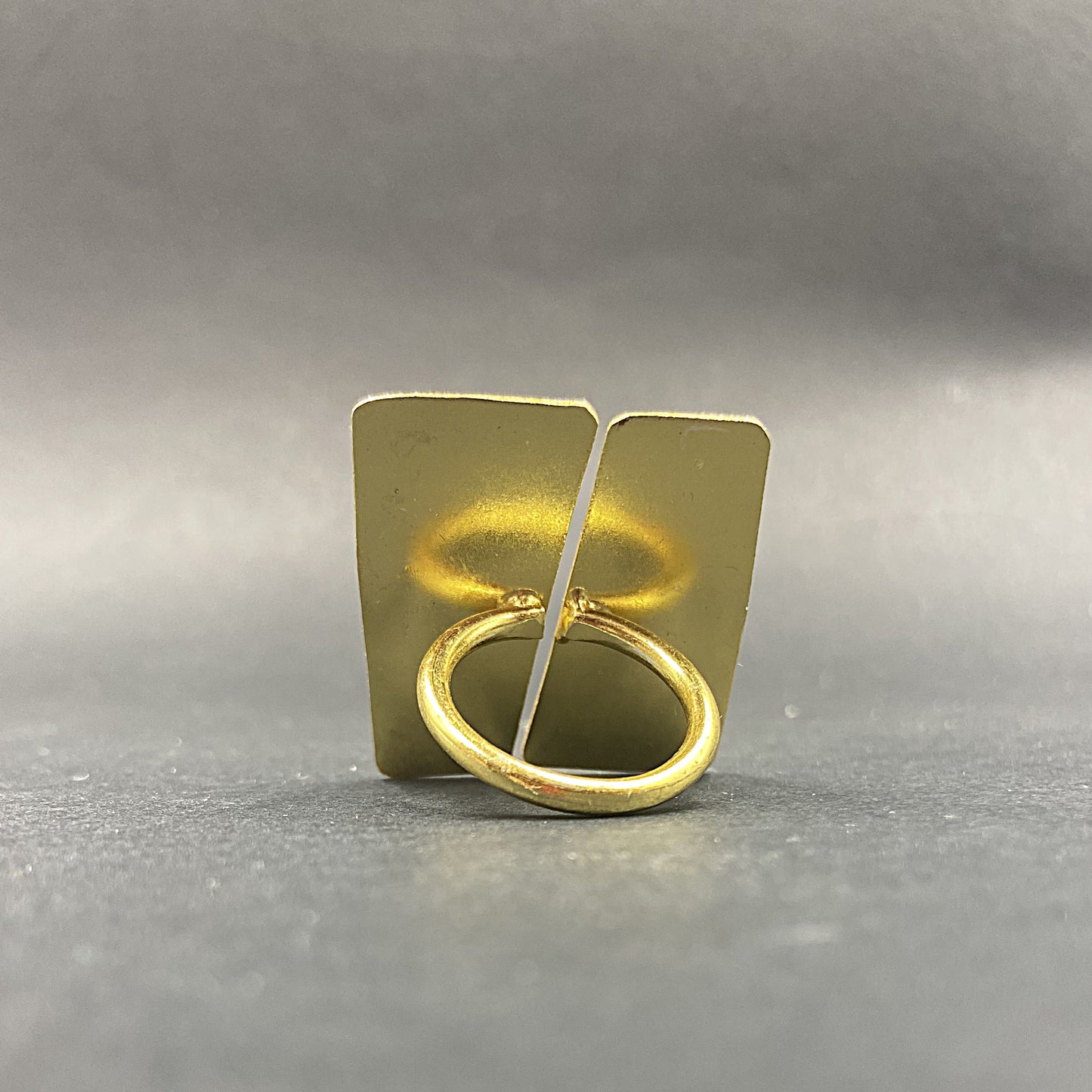 MIRÓ ring bathed in 18kt gold