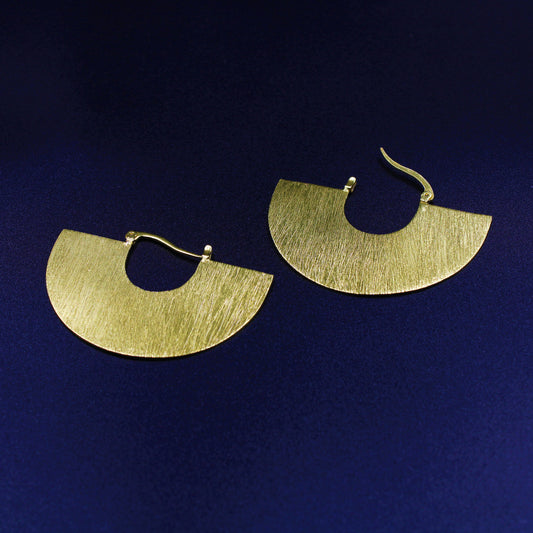 SEVILLA-Ohrringe, 18-karätiges vergoldetes Design