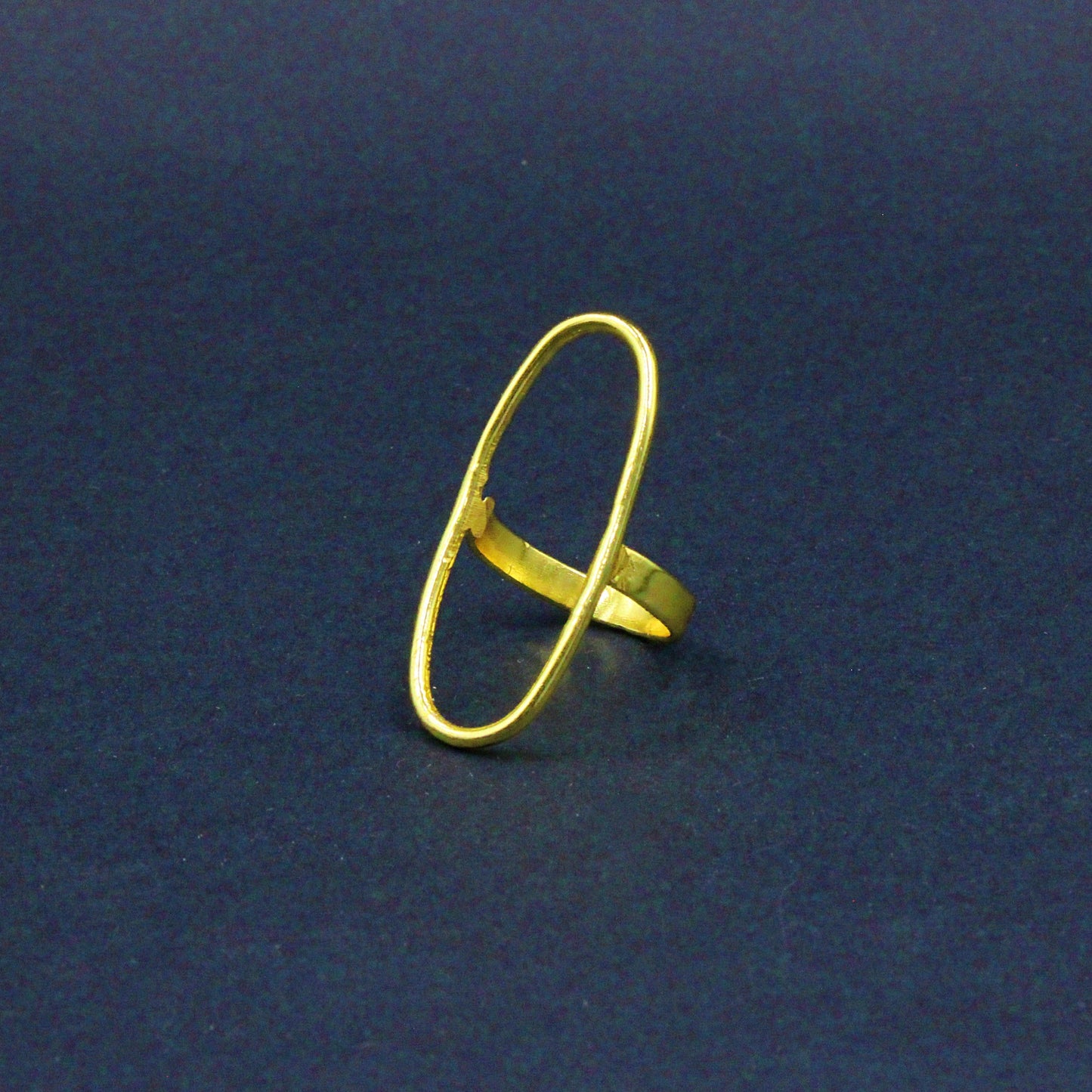 Anillo SALERNO bañado en oro