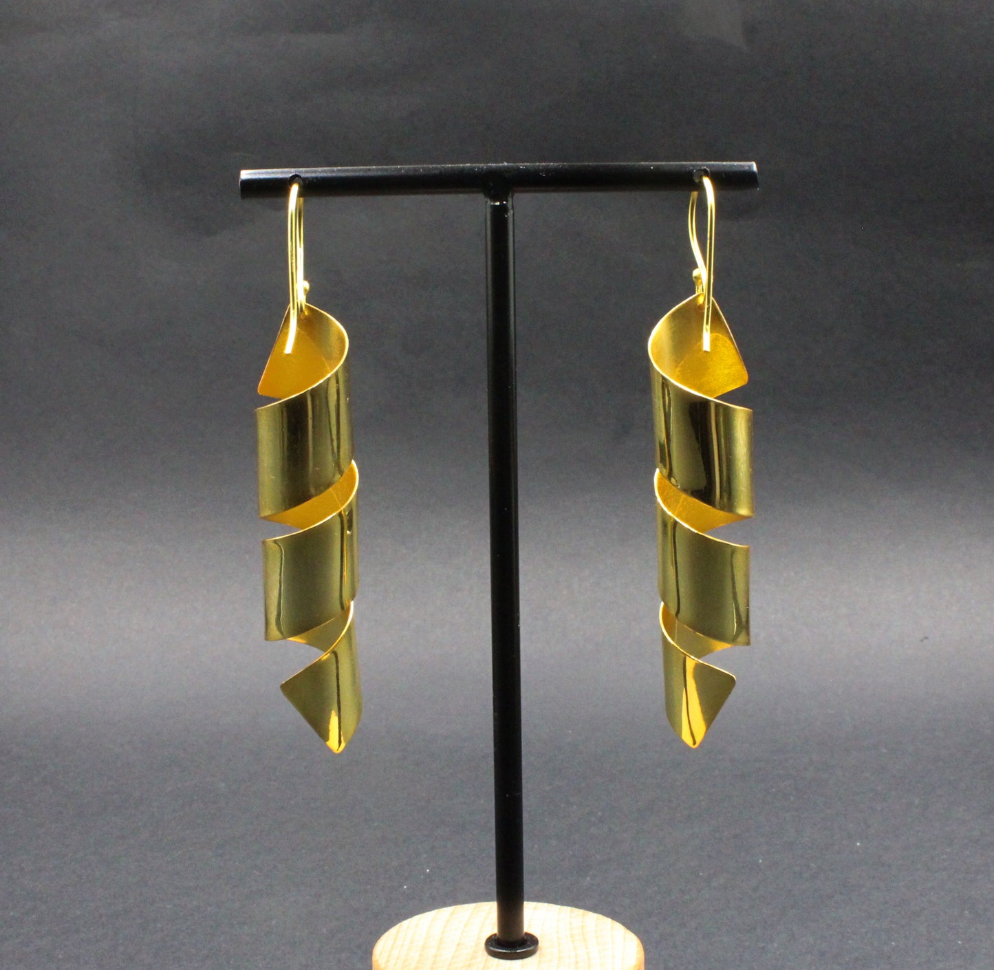 VIRUTA-Ohrringe mit 18-karätigem Gold überzogen