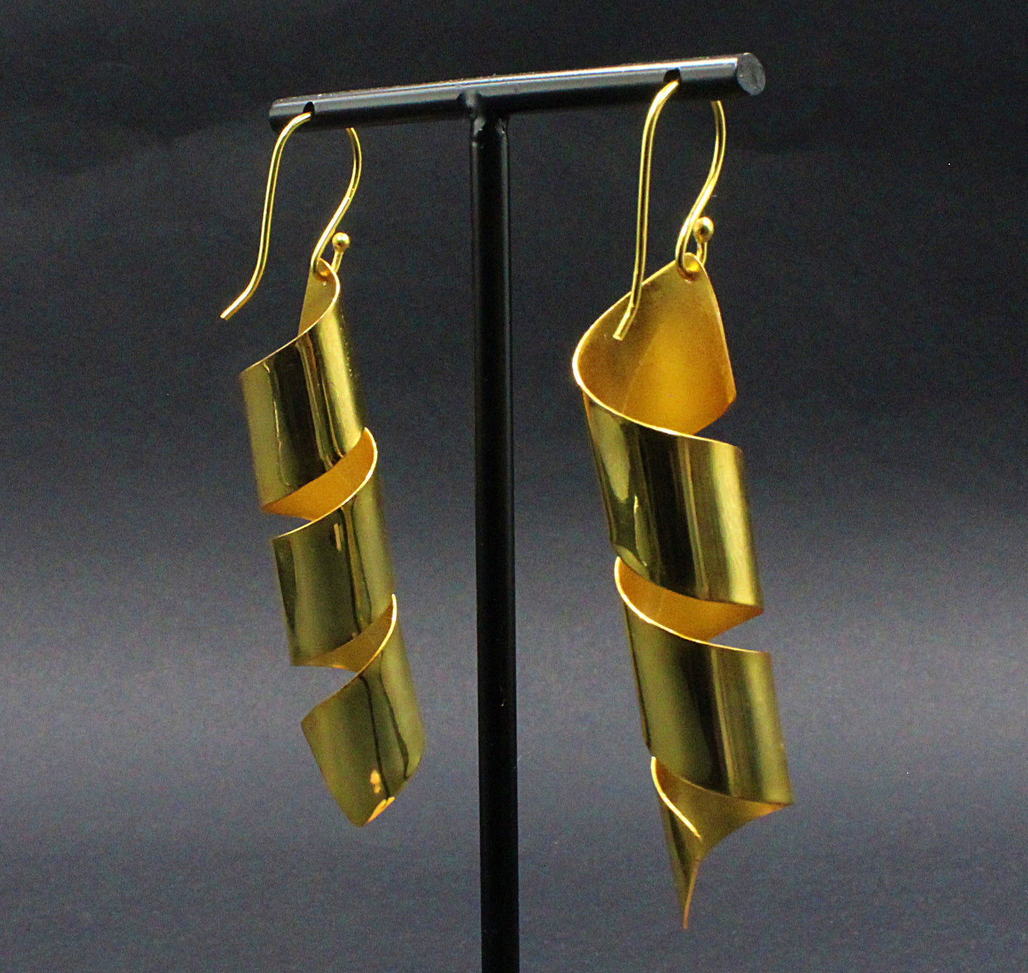 VIRUTA earrings plated in 18kt gold