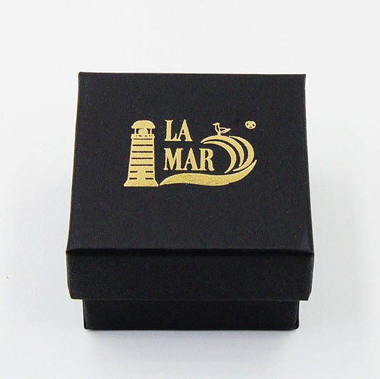 Anillo CUBO bañado en oro - Diseño con Carácter